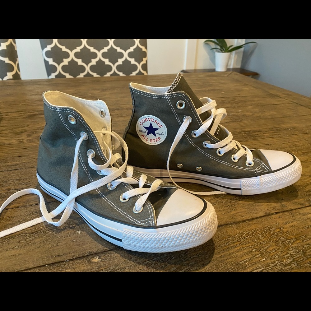 Converse Grey Hightops